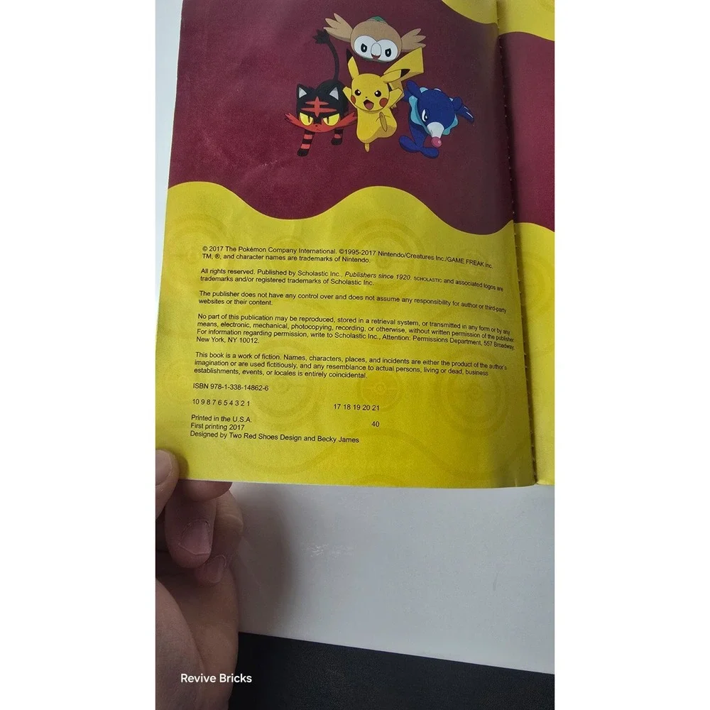 Alola‎ Region Handbook (Pokémon) by Scholastic (2017, Trade Paperback)